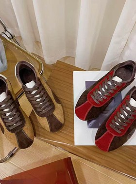 VK定制 韩版真皮时尚休闲运动鞋女92519-1