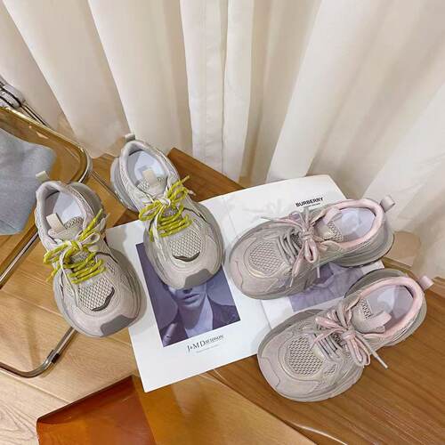 韩版真皮时尚休闲运动鞋女