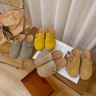 韩版 女8527 时尚 单鞋 真皮休闲勃肯鞋 VK定制