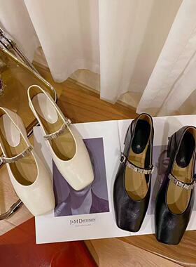 VK定制 韩版时尚粗跟单鞋女25H58