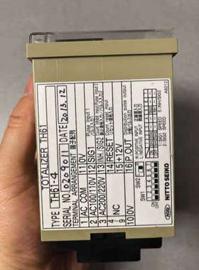 台州设备NITTO SEIKO TOTALIZER TH61，流量计