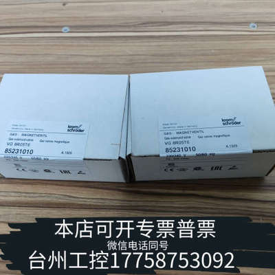 台州设备Krom Schroder燃气电磁阀VG 8R05T6，