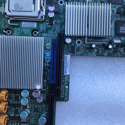 台州设备超微supermicro X7DBU 双路至强服务器 1