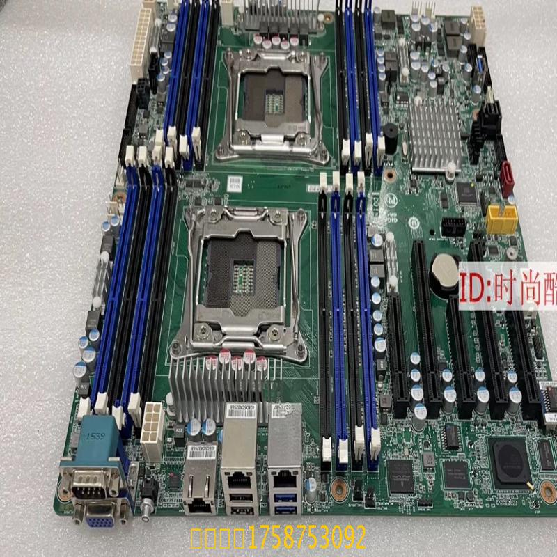 美伦二手技嘉 GA-7WESV 双路X99服务器主板 C612支持E