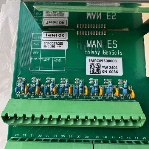 台州设备MAN辅机主板 MAN L21/31 Base Modu