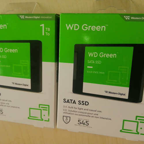 台州设备WD ssd 1T 西部 西数绿盘SATA2.5固态硬盘 1