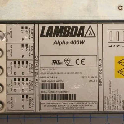 台州设备Alpha 400W电源H40575   H40987 H4