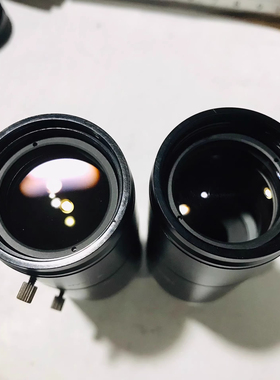 长步道工业镜头FA7501C 75MM 1/1.8寸500万像素FA镜头二手95新