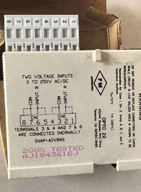 台州设备奥普图模块OPTO 22 SNAP-AIVRMS