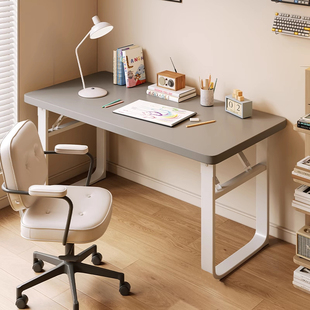办公桌简易出租房用学习桌子小户型学生书桌可折叠电脑桌卧室家用
