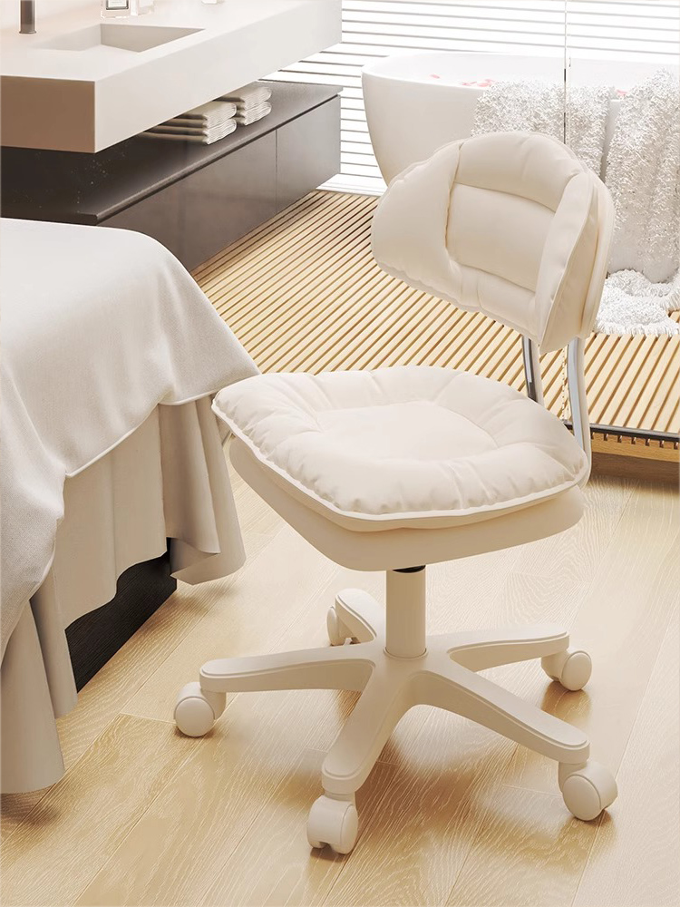 大工凳美容椅美容凳子滑轮转椅美容院专用美发美甲师专用升降椅子