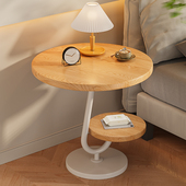 创意床头柜家用沙发边几置物架卧室阳台迷你桌子小户型出租屋茶几