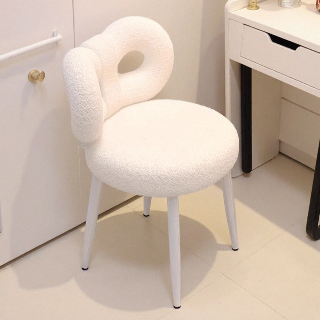 化妆椅卧室现代简约轻奢靠背椅子