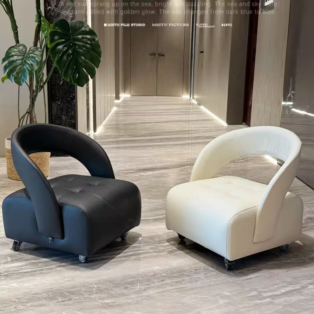 旋转轻奢高级感可移动沙发换鞋凳