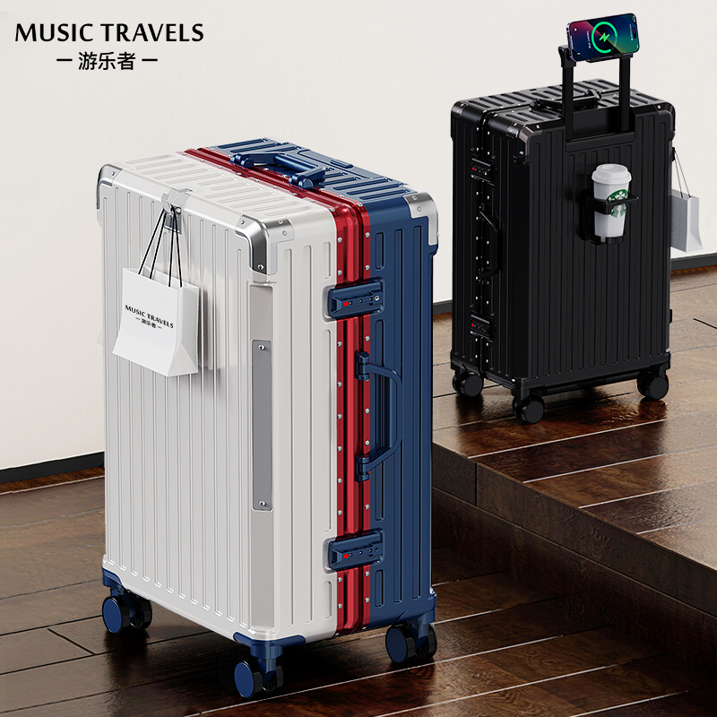 多功能行李箱女2025新款登机密码