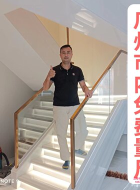 室内玻璃楼梯扶手免费上门安装