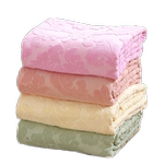 老式毛巾被纯棉单人双午加厚全棉提花被毛巾毯床单盖毛毯夏季薄款