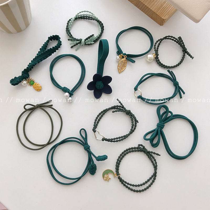 12根装~手作简约头绳女扎头马尾发绳皮套皮筋高弹力耐用发圈发饰,饰品/流行首饰/时尚饰品新,发饰,淘宝优惠券,粉丝福利购,淘宝优惠卷