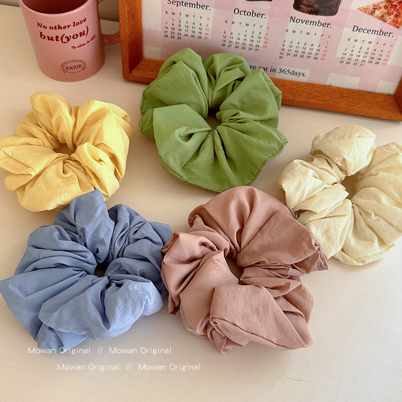 纯色不伤发泡泡大肠发圈女2025新款高弹力扎发绳高马尾头绳发饰品,饰品/流行首饰/时尚饰品新,发饰,淘宝优惠券,粉丝福利购,淘宝优惠卷