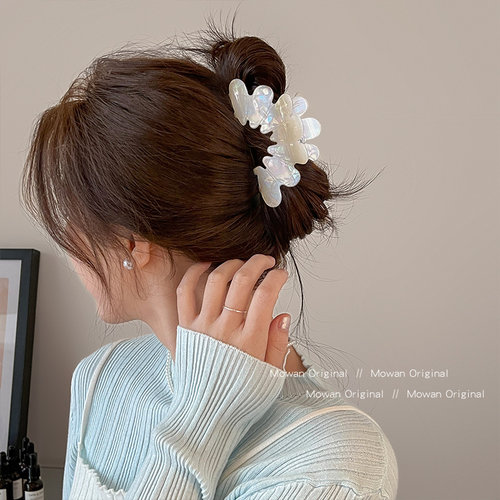 醋酸花瓣后脑勺鲨鱼夹