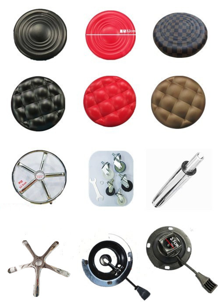 美发大工椅配件凳面异形气杆