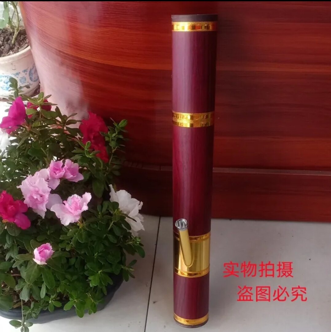 云南水烟筒大中小号塑料烟锅彩色烟管直式无盖烟斗烟枪过滤水烟锅