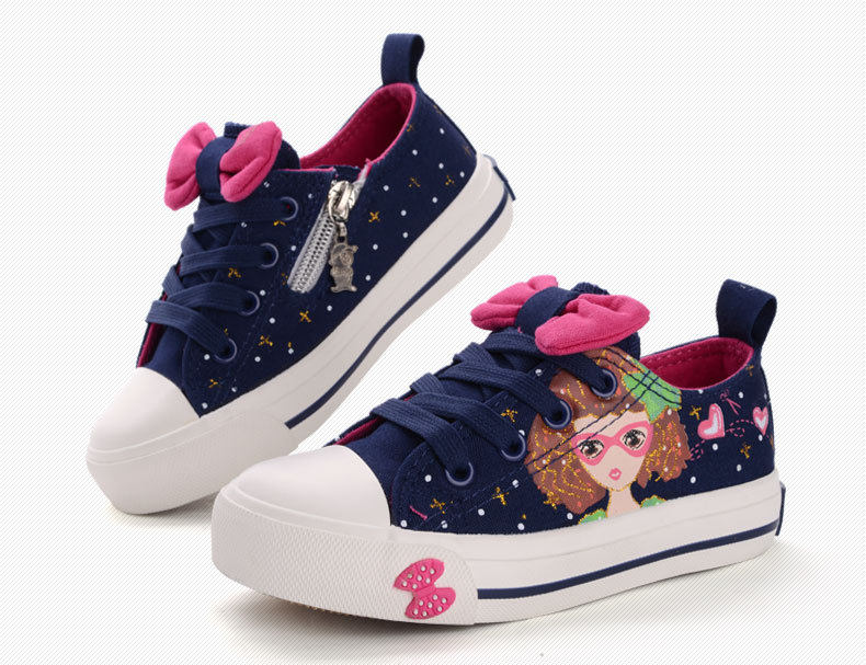 Chaussures enfants en toile totem pour printemps - semelle tendon - Ref 1037616 Image 4