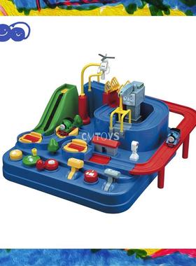 正品gakken学研托马斯小火车轨道玩具益智闯关大冒险3岁宝宝礼物