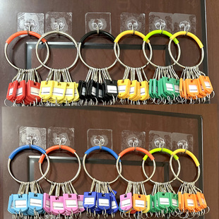 限时促销 手提大钥匙环圈串板个人公司部门宾馆钥匙标记牌管理盘