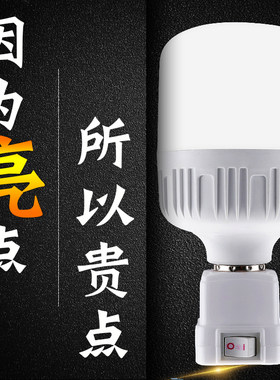 直插式开关客厅室家用节能led灯