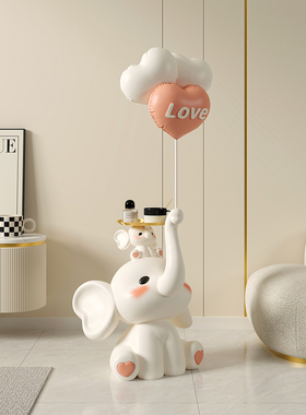 大象落地摆件大型网红客厅电视柜沙发旁边家居装饰品乔迁新居礼品