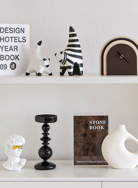 现代轻奢客厅家居电视柜玄关软装饰品艺术摆件酒柜摆设小众高级感