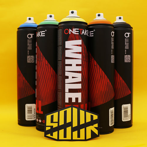 onetake鲸落600ml专业涂鸦手摇