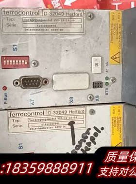 叶鲁ferrocontrol伺服驱动器，型号D-32049议价