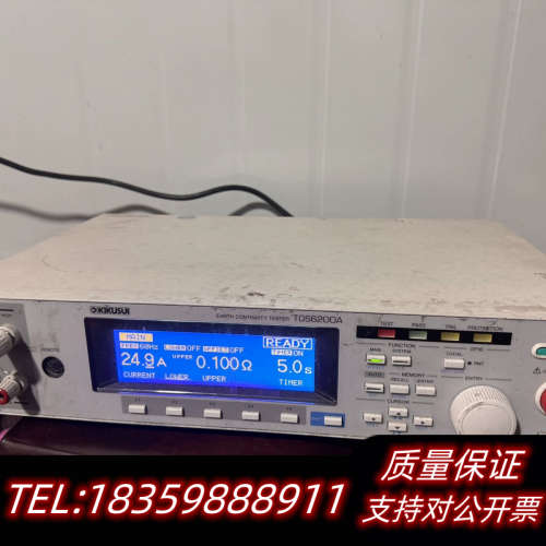 KIKUSUI菊水TOS6200A接地电阻仪，，议价