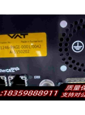 全新库存VAT蝶阀61246-PAGI-0001阀门需询价