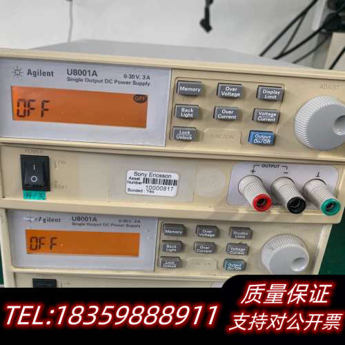 2台U8001A电源，0-30V/3A开机，会测议价