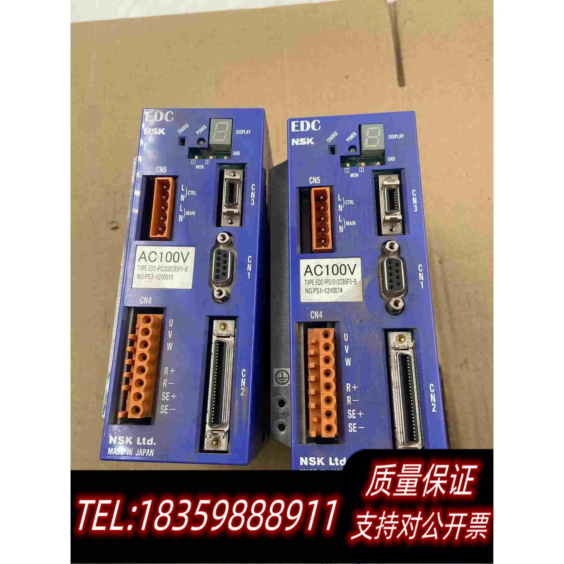 全新库存NSK伺服驱动器M-EDC-PS1012CB5F5需询价