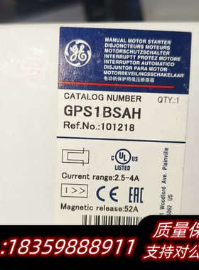GE通用电气电动机保护器1BSAH，2.5-4A电议价