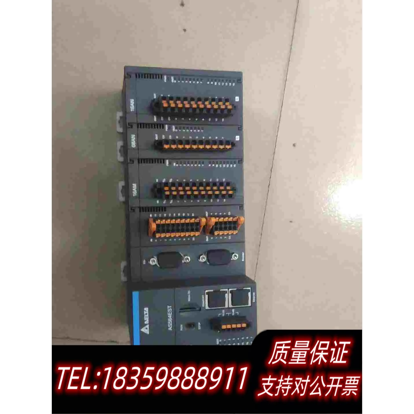 全新库存台达PLCAS564EST-B运动控制器只通了几次需询价