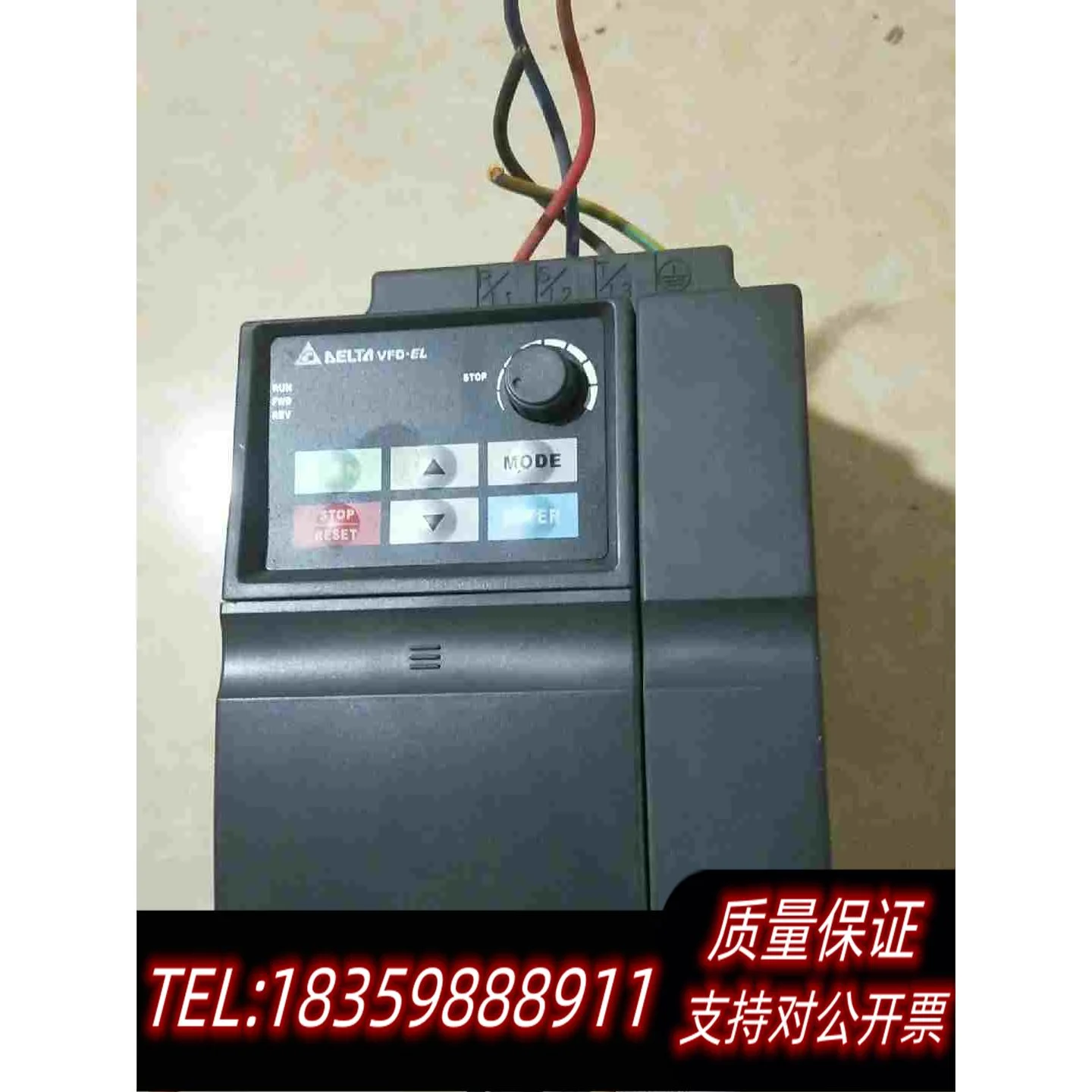 全新库存台达EL系列变频器，VFD022EL43A380v2.需询价