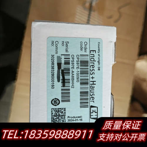 E+H 数字式ISFET塑料pH电极 CPS97E-AA8B议价