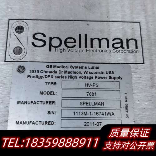 Spellman电源 x2890 从机器上现拆下来议价