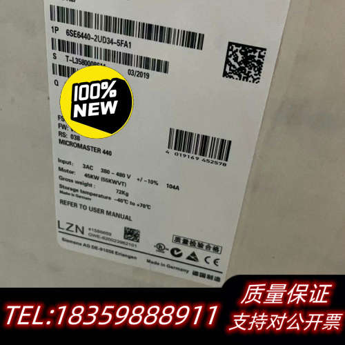 6SE6440-2UD34-5FA1/5FB1MM44议价