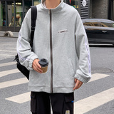 WY2022秋装新款百搭男士开衫卫衣男宽松潮流大码外套，男装卫衣，电商A009A（原A058A）