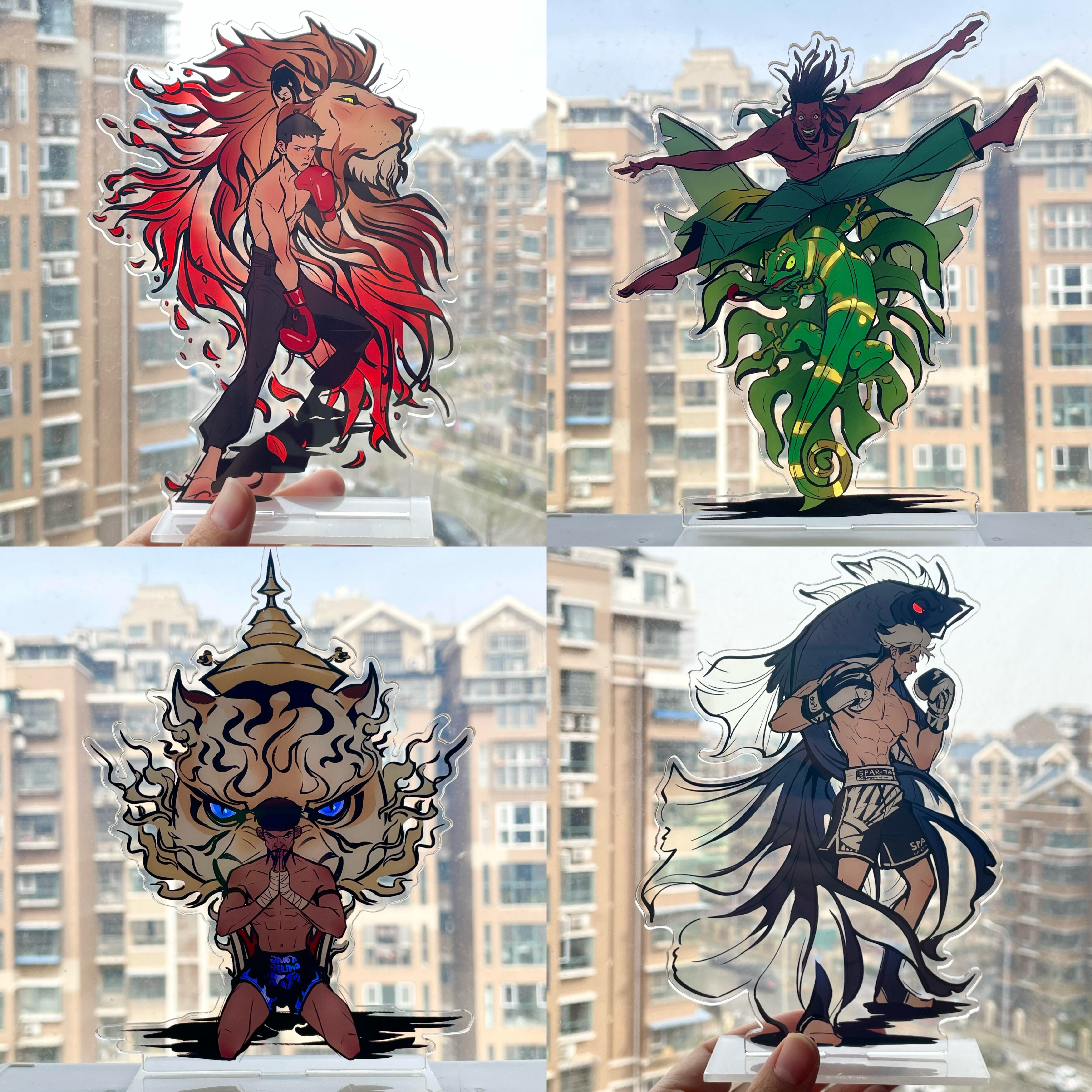 雄狮少年2创意立牌亚克力摆件