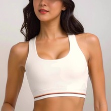 PARFOISTENNIS运动背心文胸美背镂空U型领可拆卸胸垫