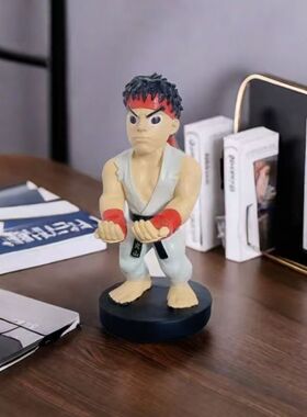 战神树人手机支架PS5手柄支架卡通桌面摆件创意漫威手办摆件