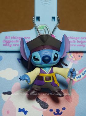星际宝贝海盗挂件Stich玩偶卡通公仔史迪奇史迪仔摆件人偶模型