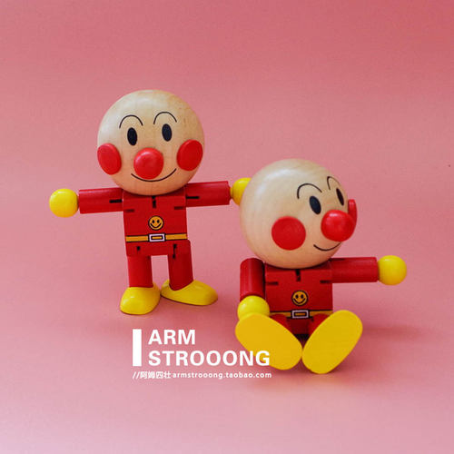 日本积木益智玩具过家家拼装人偶